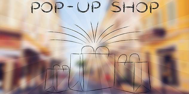 pop-up shop