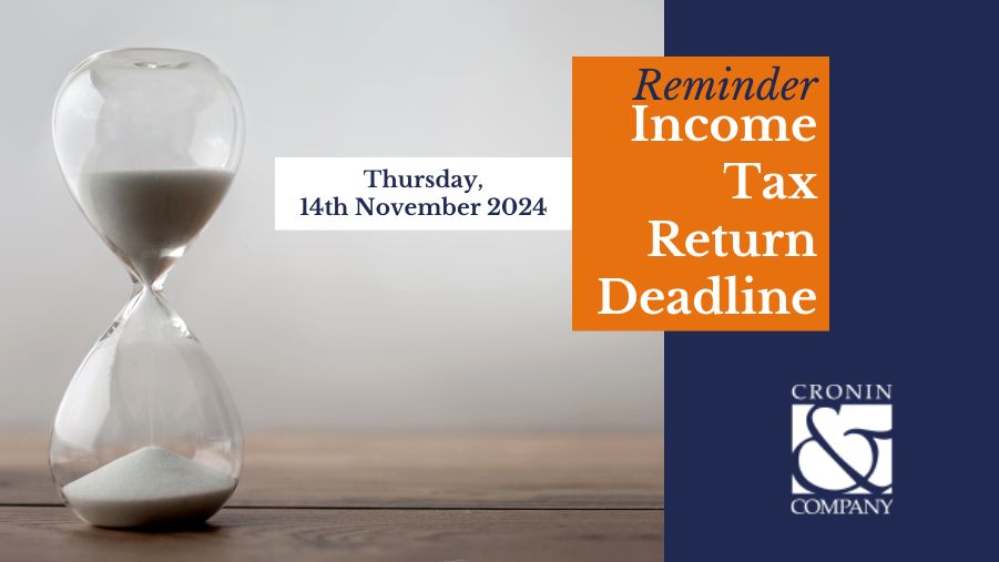 Tax return deadline Ireland